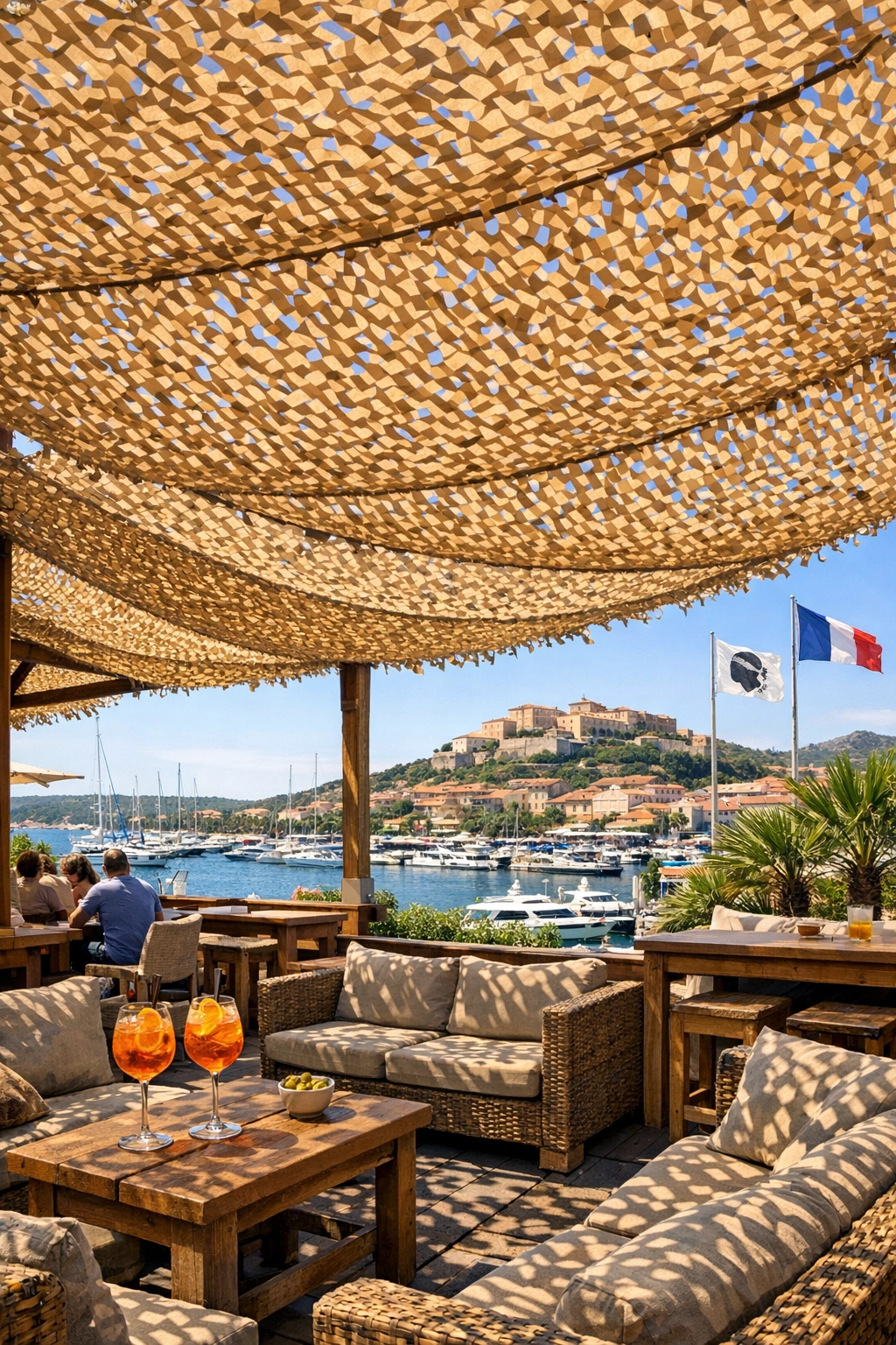 Filet de camouflage corse