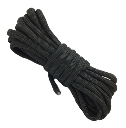 Drisse cordage nylon noir