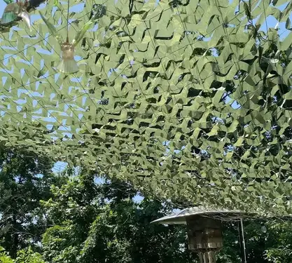 Filets de camouflage sur mesure. Toutes dimensions. Rapport qualité prix. MONFILETDECAMOUFLAGE.COM